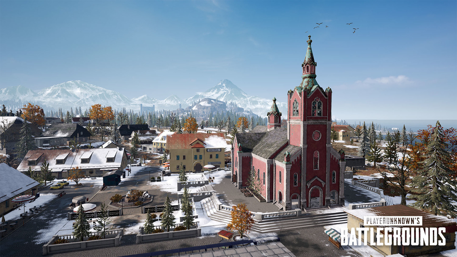 Места Викенди Pubg
